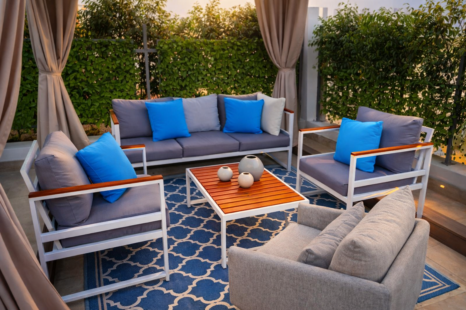 طقم أنتريه خارجي فاخر – تصميم مودرن