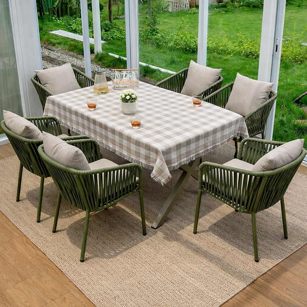 طقم سفرة شريط مستورد فاخر