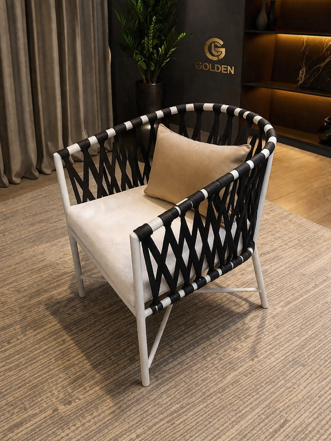 Throne Outdoor Chair – Copper Edition